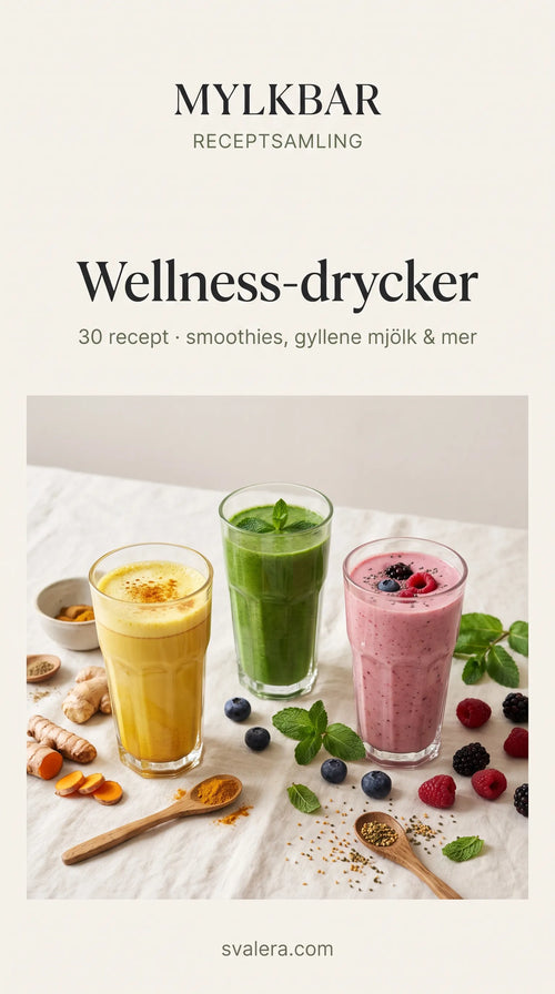 E-bok Wellness-drycker – 30 recept, Svalera