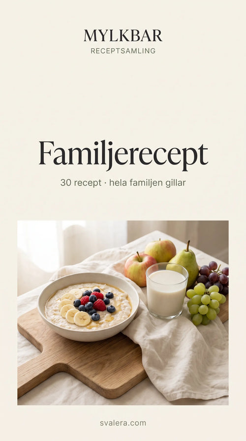E-bok Familjerecept – 30 recept, Svalera
