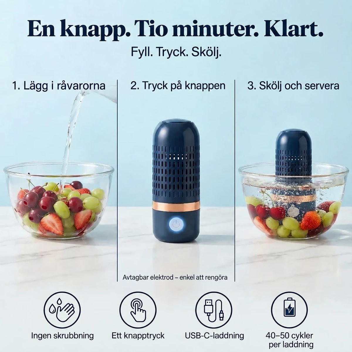 Så använder du FreshBar i tre enkla steg